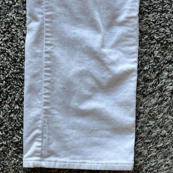 White Corduroy Lauren Ralph Lauren Straight Leg Pants, Womens Size 8 Pants - Picture 8 of 8